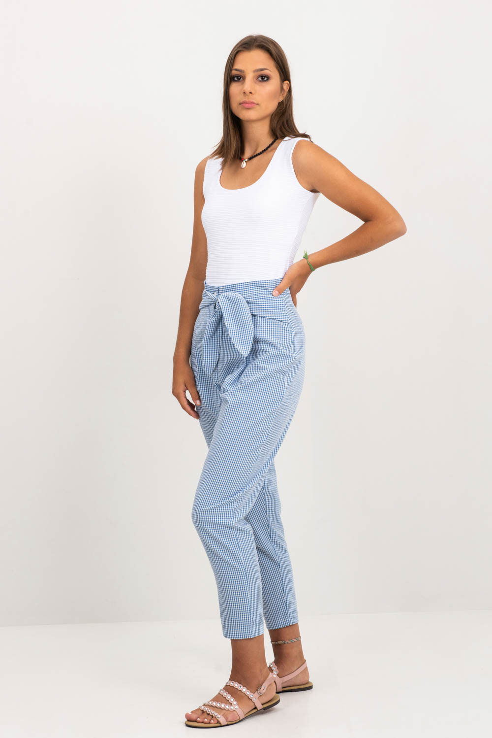 Pantalon Caliope Albastru - imagine 3