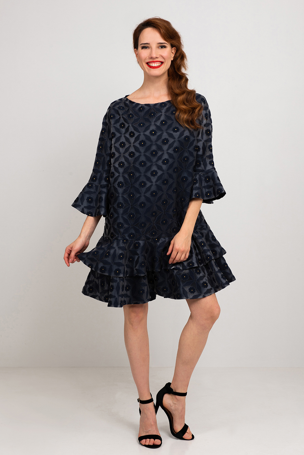 Rochie Egrety Bleumarin - imagine 4