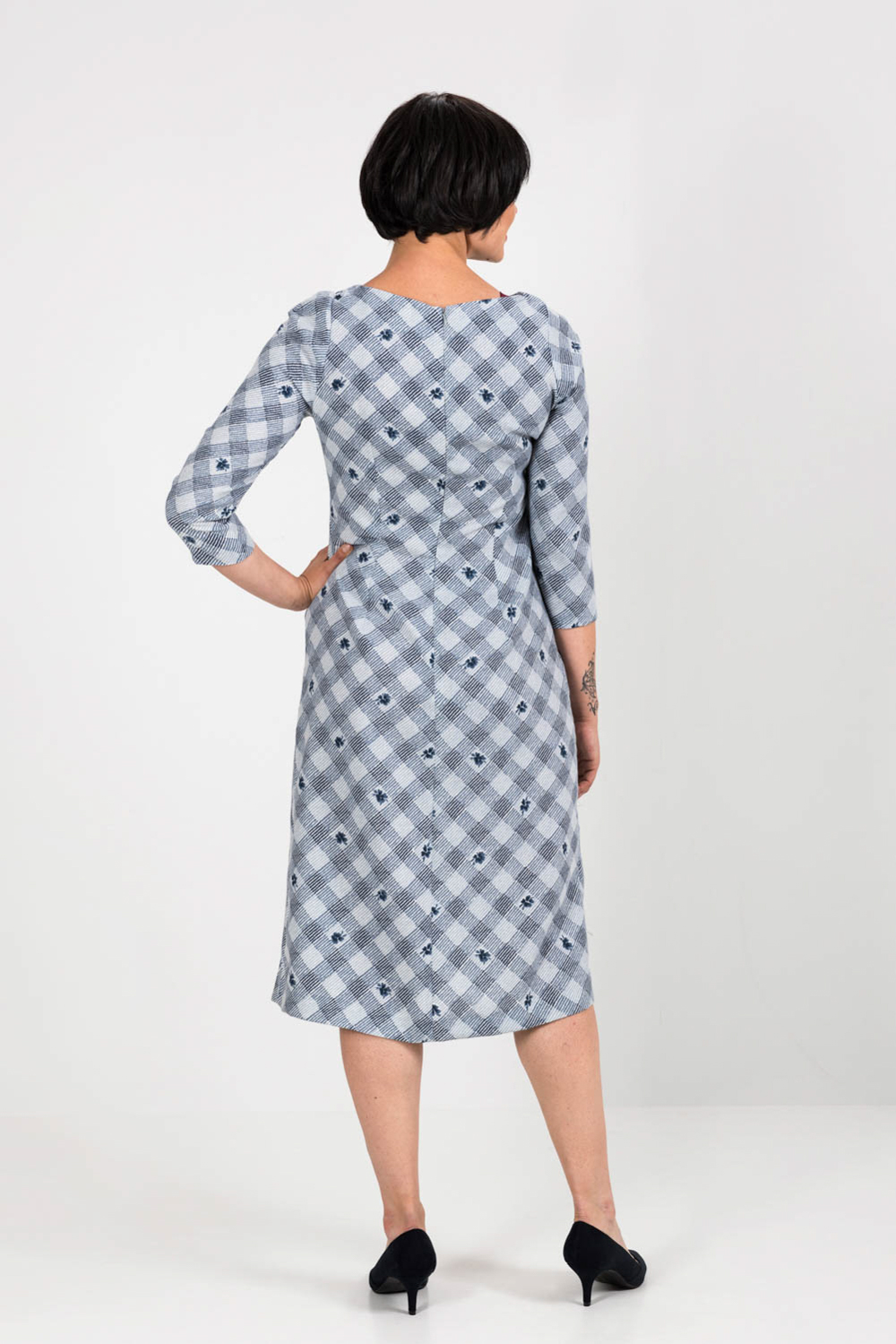 Rochie Garbo Gri - imagine 3