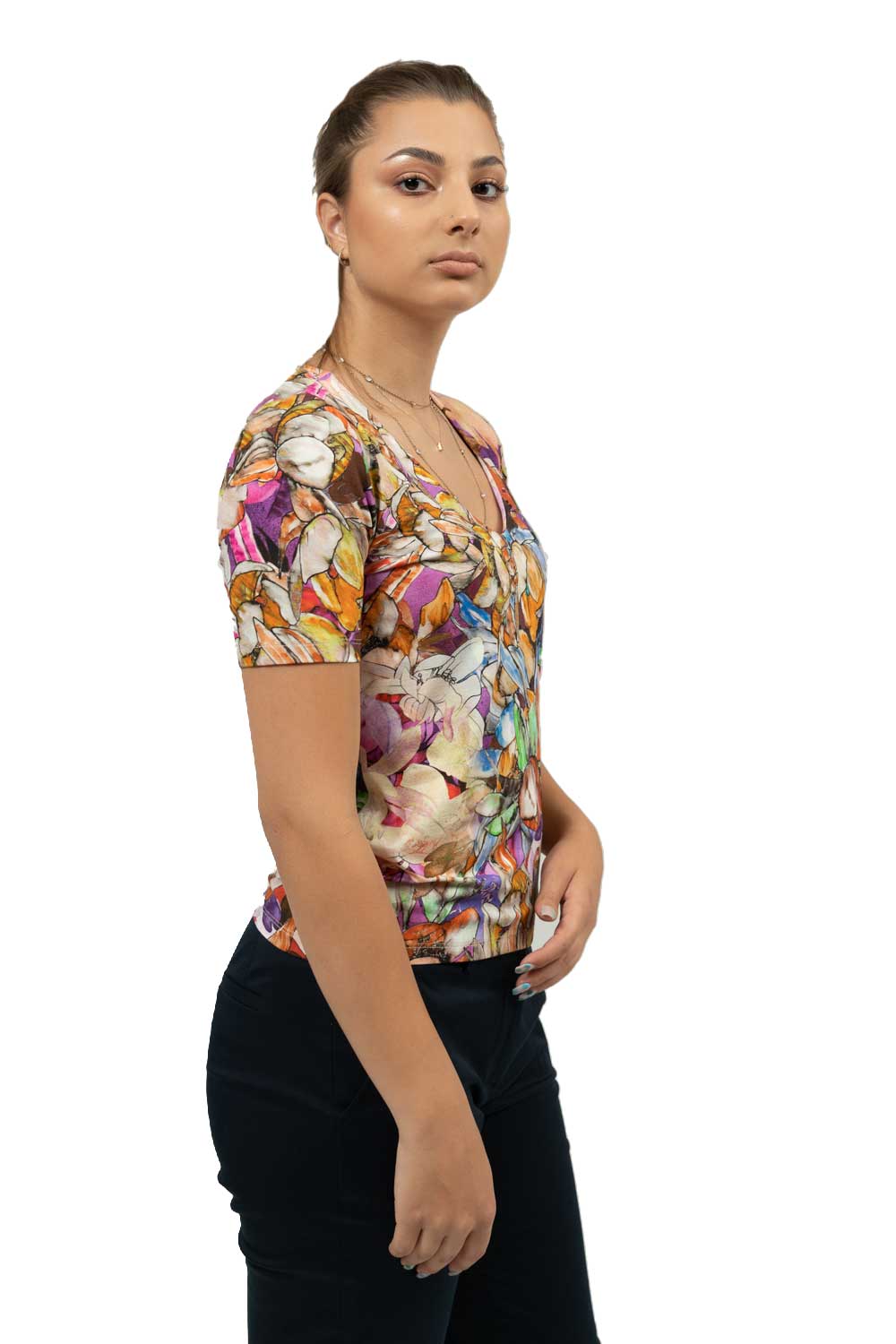 Bluza Singola M.S. Kant 8A804 mov - imagine 3