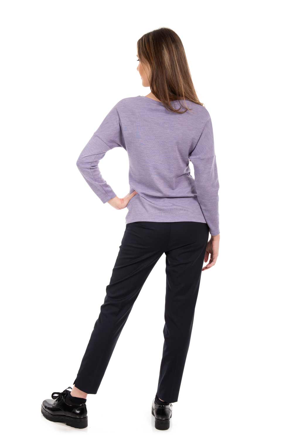 Bluza Rolanda lila - imagine 2