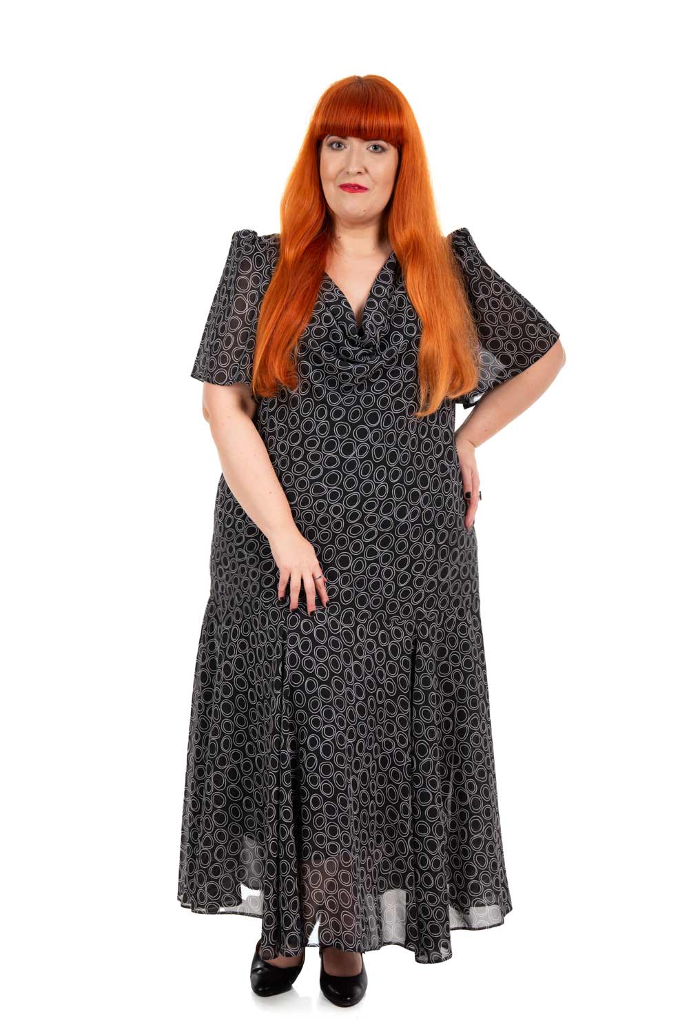Rochie voal PLUS