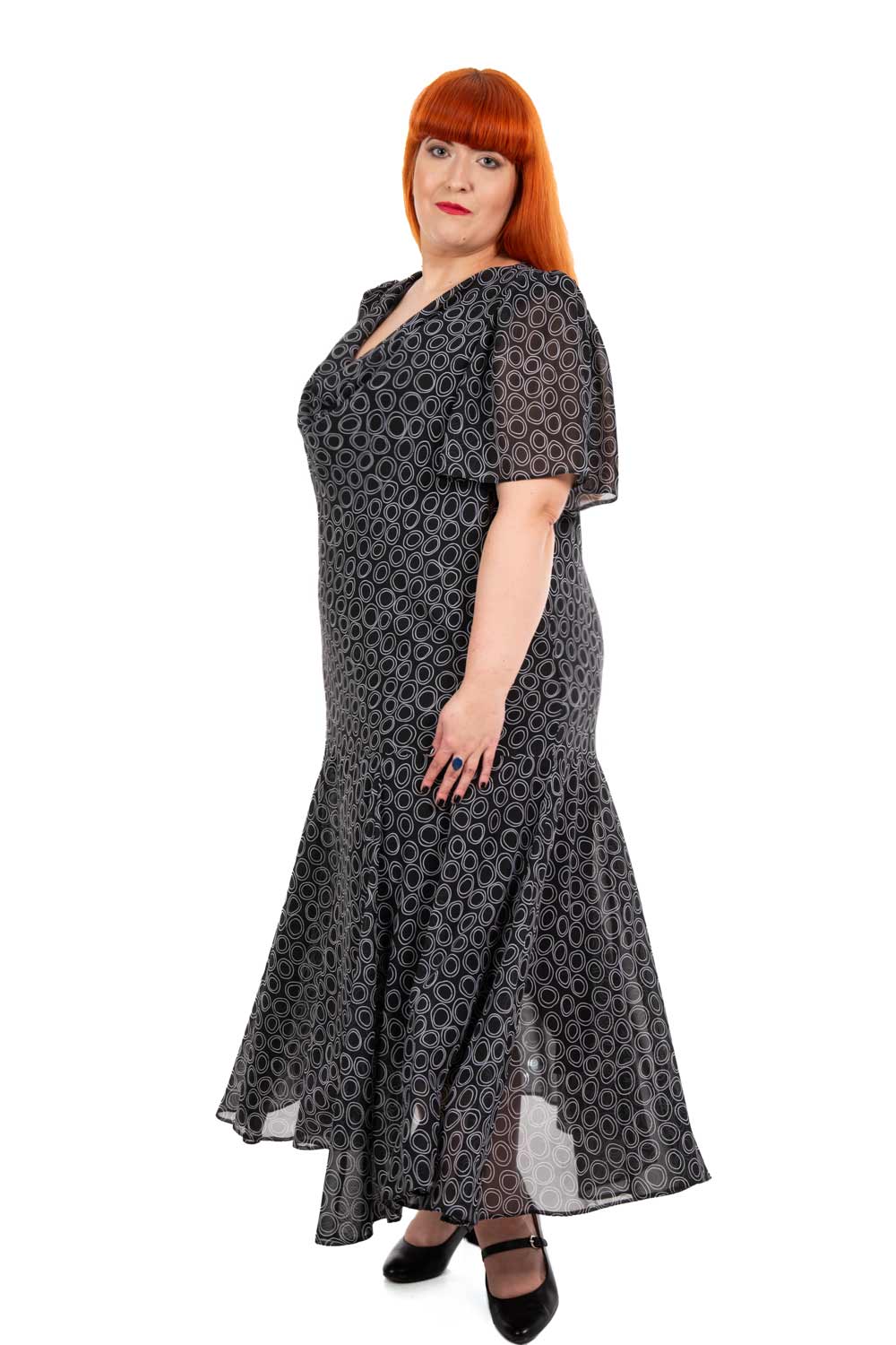 Rochie voal PLUS - imagine 3